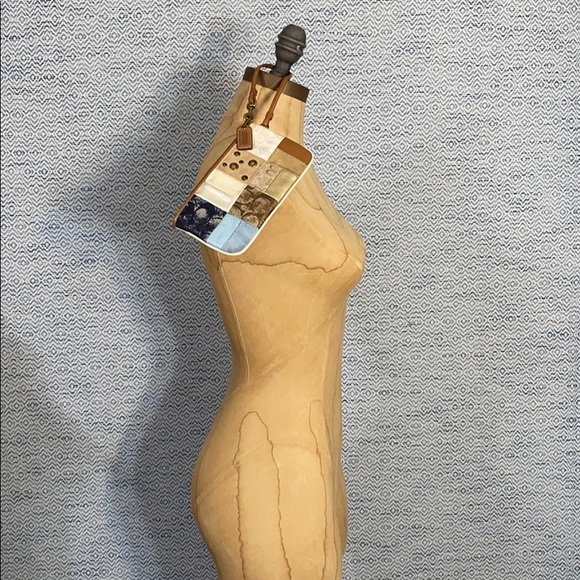 Coach Patchwork Wristlet - Picture 1 of 8